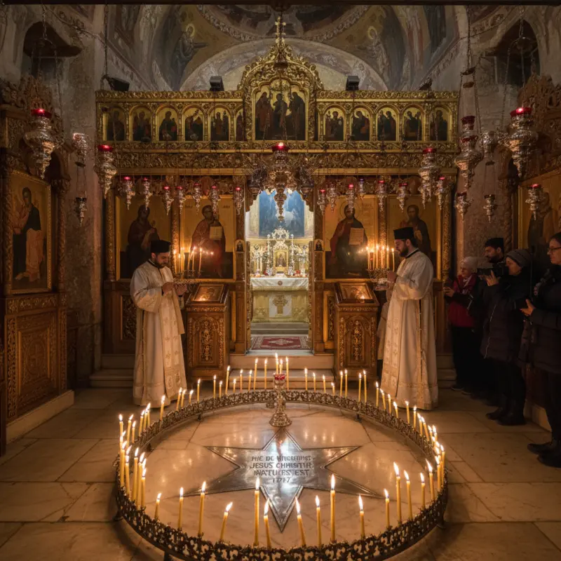 Belem Lugar Nascimento Jesus Visitar — Israel Descomplicado