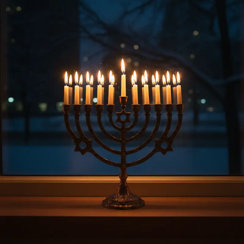 Hanukkah Festa Luzes Significado Cristao — Israel Descomplicado