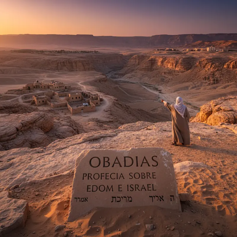 Obadia Profecia Sobre Edom E Israel — Israel Descomplicado