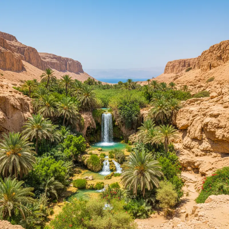 Deserto do Negev ao nascer do sol — clima em Israel